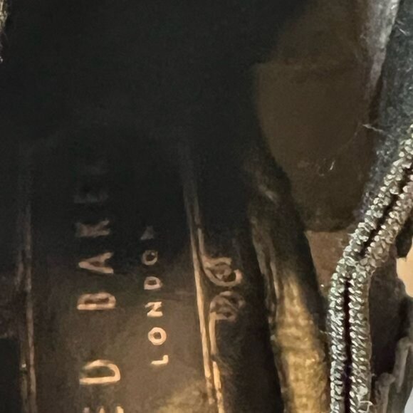 Ted Baker London Nurelyl Bootie In Black Leather US Size 5 EU Size 35.5 - Picture 13 of 13